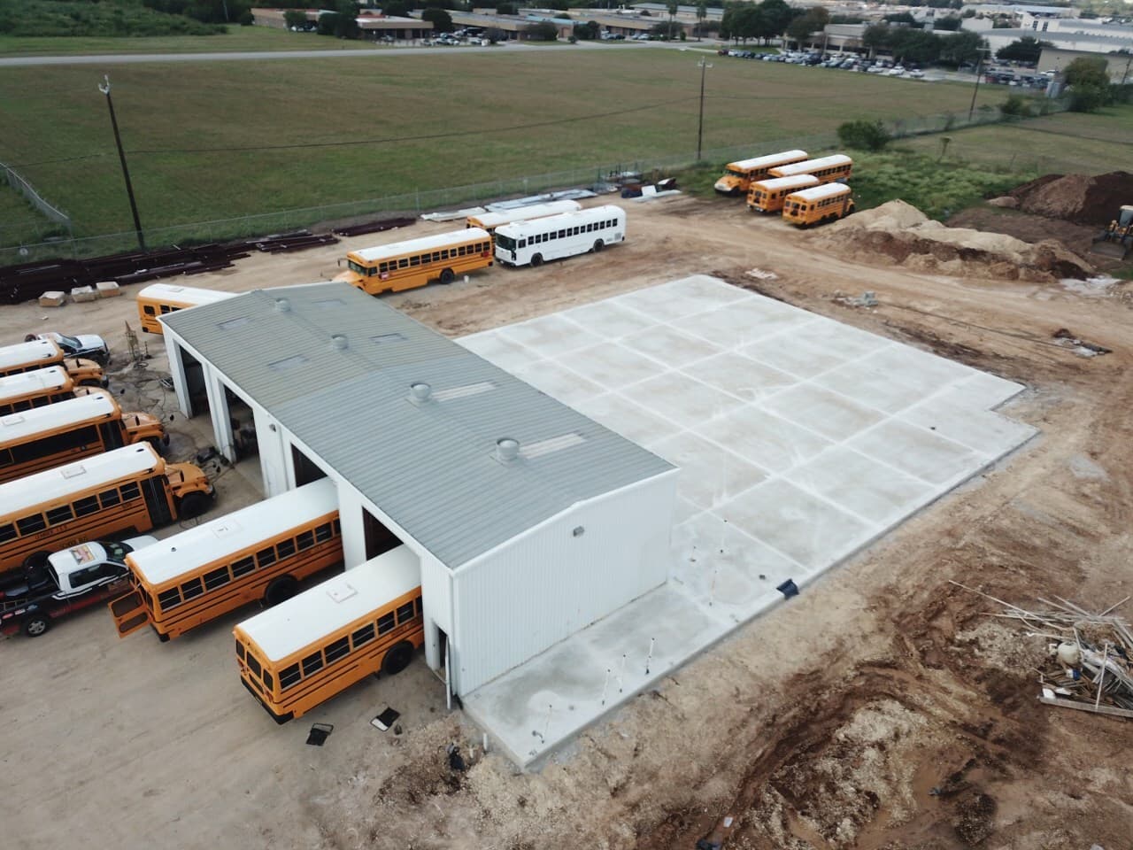 Rush Bus Center Selma — Shop Expansion — project photo 6