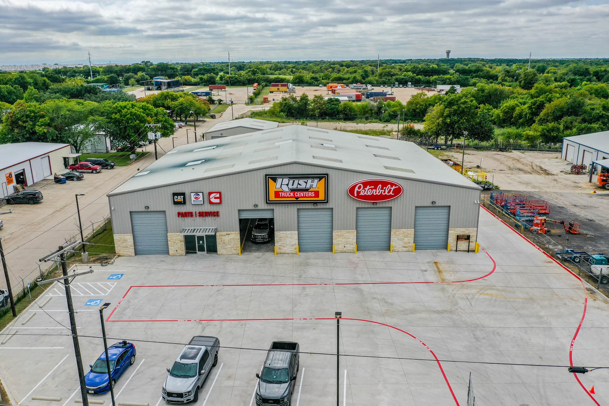Rush Truck Center Hutchins — project photo 8